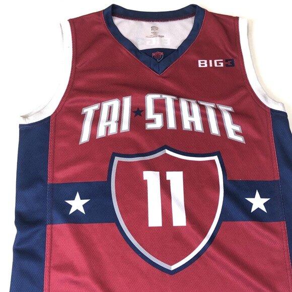 Nate Robinson Tri State Big #3 Basketball Jersey OT Sports Size Medium - Picture 3 of 10